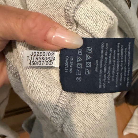 NWOT Tommy Hilfiger military cardigan / blazer stretch French Terry - Picture 7 of 8